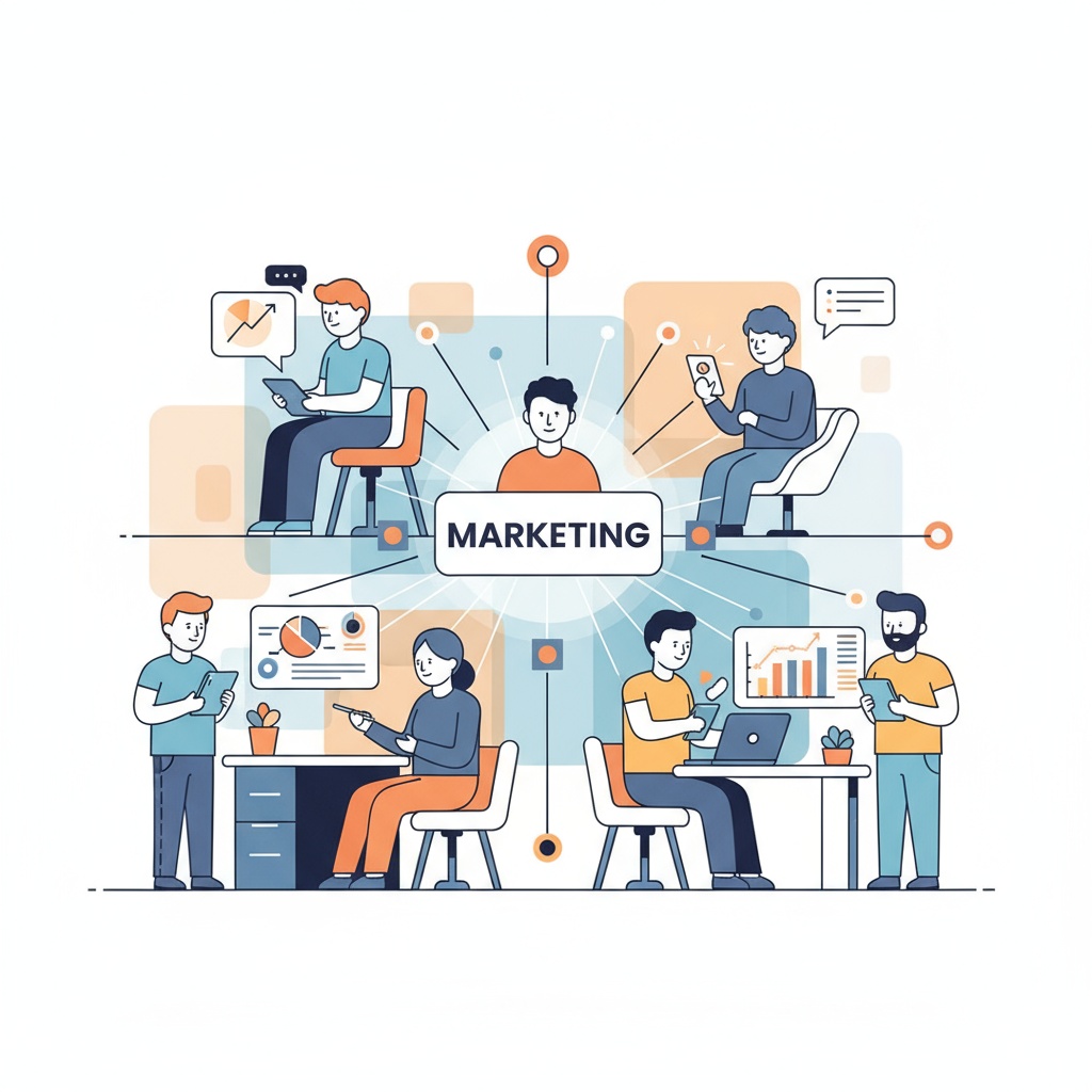 Alt text for influencer marketing in financial market article is Financial Influencer Strategy